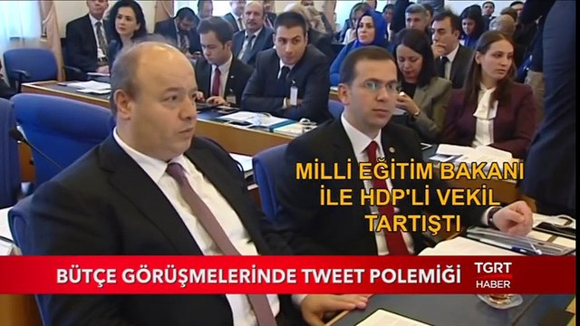 Bütçe Görüşmelerinde Tweet Polemiği