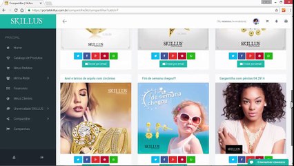 Tutorial Portal Skillus - Compartilhe