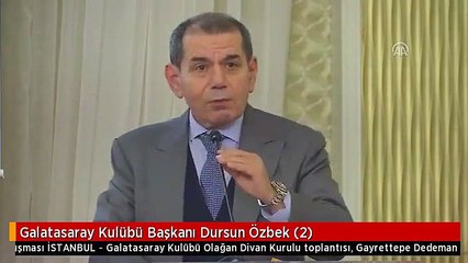 Galatasaray Kulübü Başkanı Dursun Özbek (2)