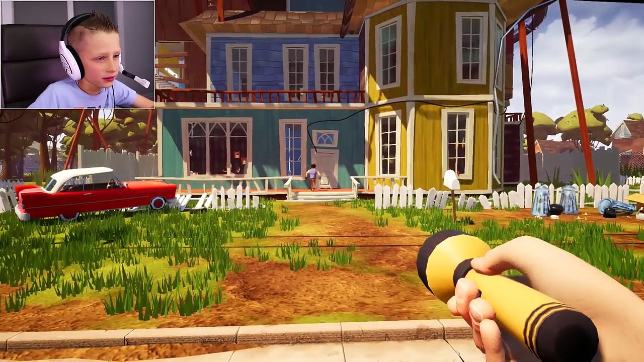 Getting The HOT CROWBAR! Hello Neighbor alpha 4