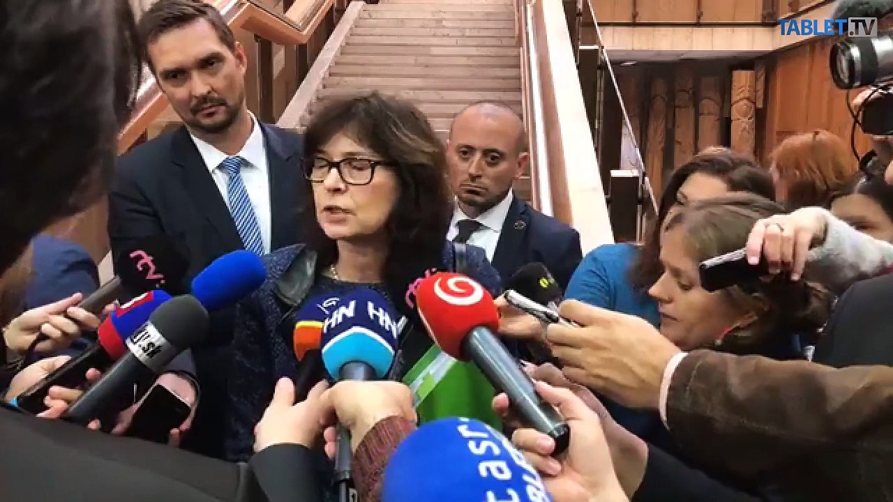 ZÁZNAM: Brífing ministerky spravodlivosti L. Žitňanskej po skončení rokovania vlády