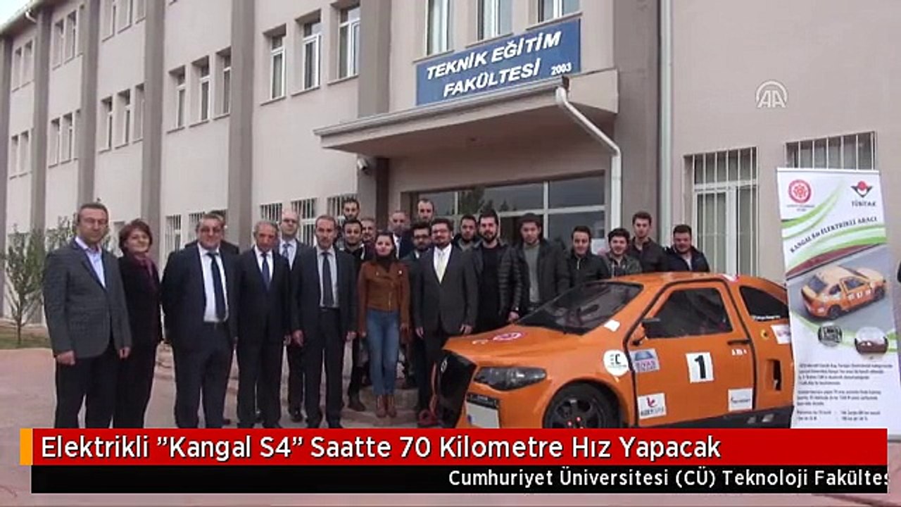 Elektrikli "Kangal S4" Saatte 70 Kilometre Hız Yapacak