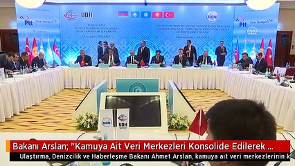 Bakanı Arslan: "Kamuya Ait Veri Merkezleri Konsolide Edilerek Tek Çatı Altında Toplanacak"