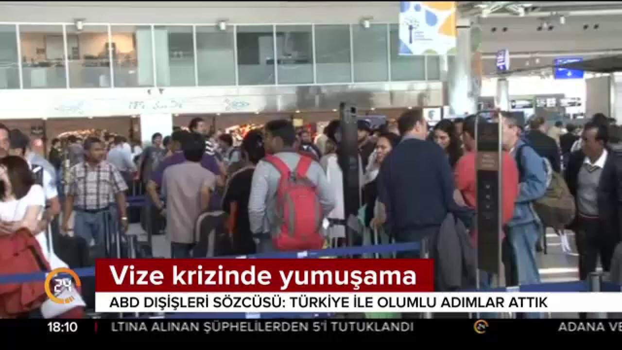 Vize krizinde yumuşama
