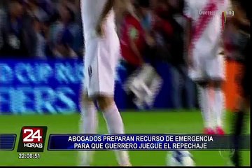 Abogados preparan recurso de emergencia para que Guerrero juegue el repechaje