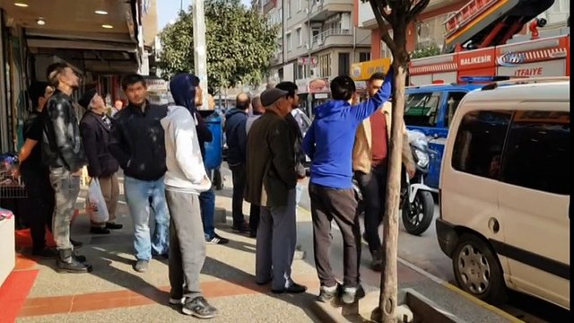 Kız Öğrenci Yurdunda Yangın Paniği