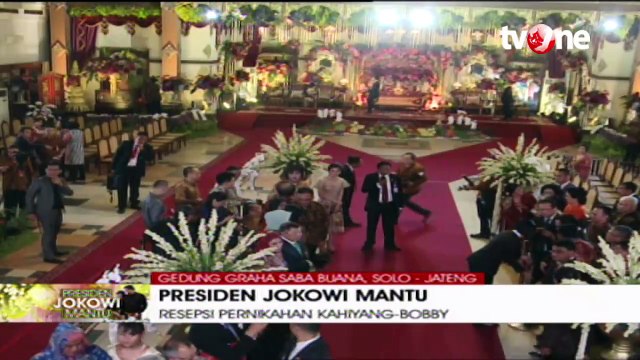 Para Tamu Mulai Berdatangan di Sesi Ke-2 Pernikahan Kahiyang-Bobby