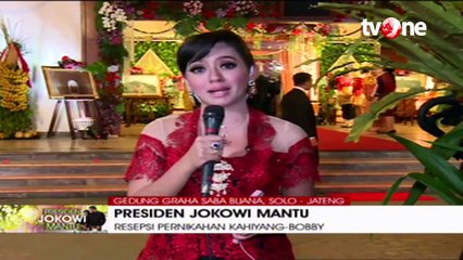 Sebagian Tamu Masih Padati di Luar Gedung Graha Saba Buana