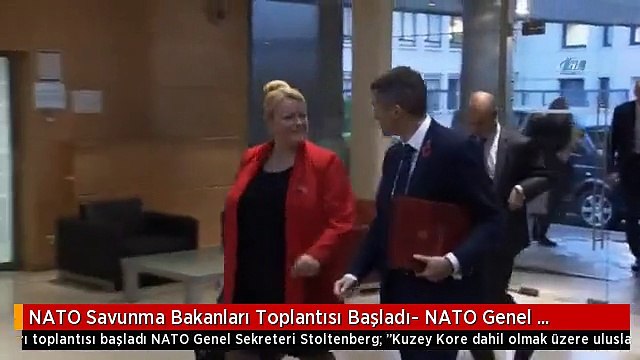 NATO Savunma Bakanları Toplantısı Başladı- NATO Genel Sekreteri Stoltenberg: Kuzey Kore Dahil...