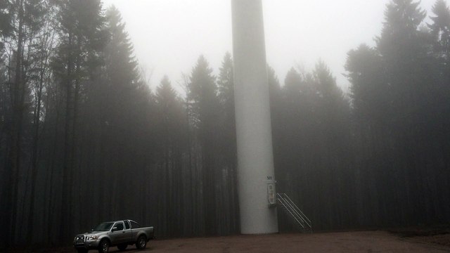 Eolienne à Saâles