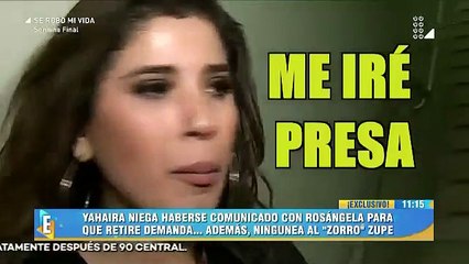 Yahaira Plasencia se burla horrible de su patada a Rosángela Espinoza