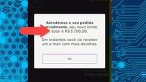 NUbank Solicitando Aumento de Limite Online Via APP