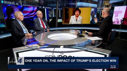 THE SPIN ROOM | One year on, the impact of Trump's election win | Wednesday, November 8th 2017