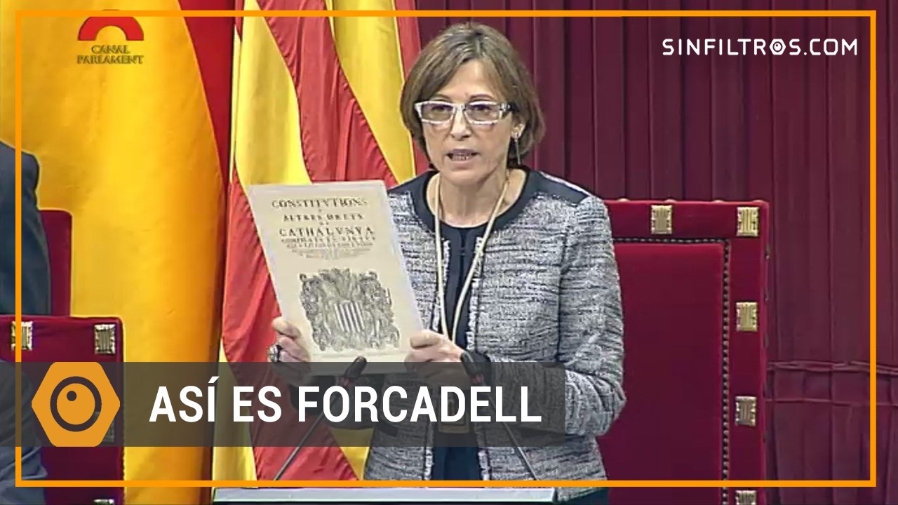 Forcadell, al servicio de la independencia | SinFiltros.com