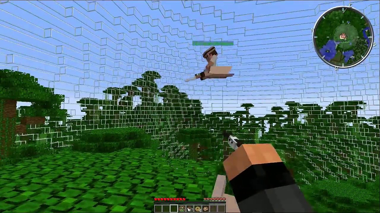 PARK TOUR VISIT WITH CHRISANDTHEMIKE & ASHLEYOSITY Minecraft Dinosaurs Jurassic World RP (55)