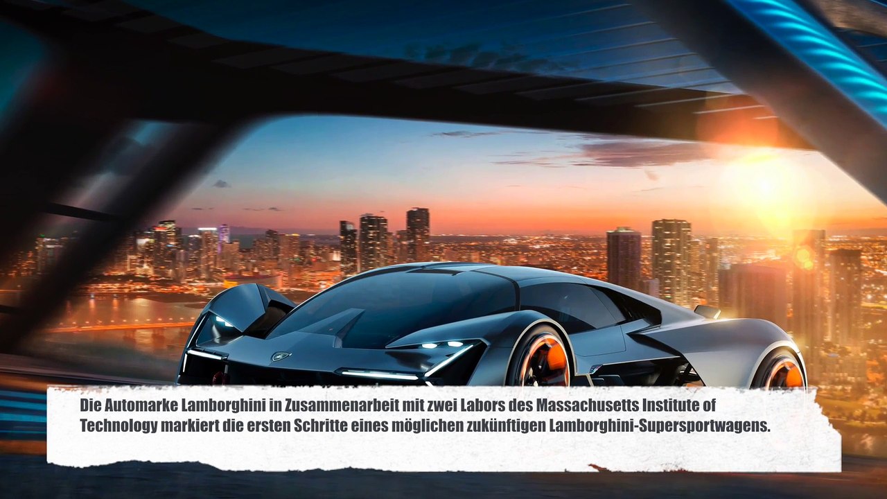 Lamborghini des Terzo Millennio - Eine Zukunftsvision und ein Traum