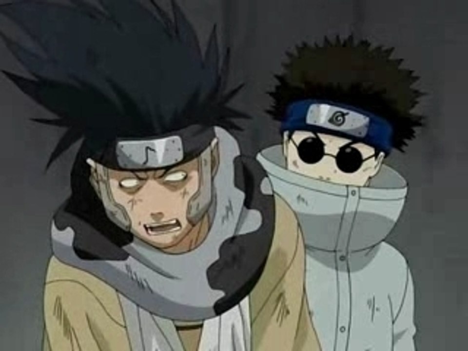 Kakashi vs Orochimaru / Zaku vs Shino