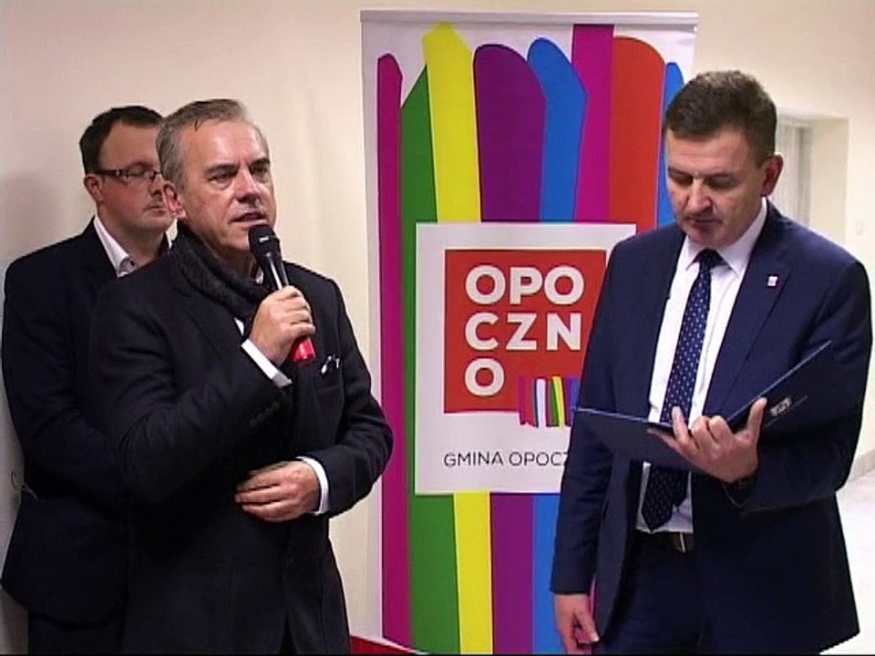 Oddanie do użytku wyremontowanej siłowni LKS Opocznianki Opoczno