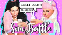 THE SIMS 4: SIM BATTLE ft. Jessikii! ♥ Sweet Lolita Create-a-Sim ♥