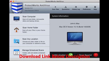 ProtectWorks AntiVirus 2.0.6 + Full Version [Mac OS X]