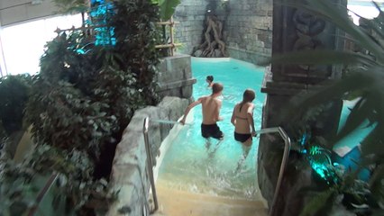 Deep Jungle Water Slide at Lost City