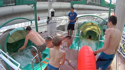 Strange Howler Water Slide at West Edmonton Mall