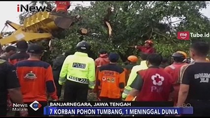 Video Amatir Puting Beliung Terjang Banjarnegara