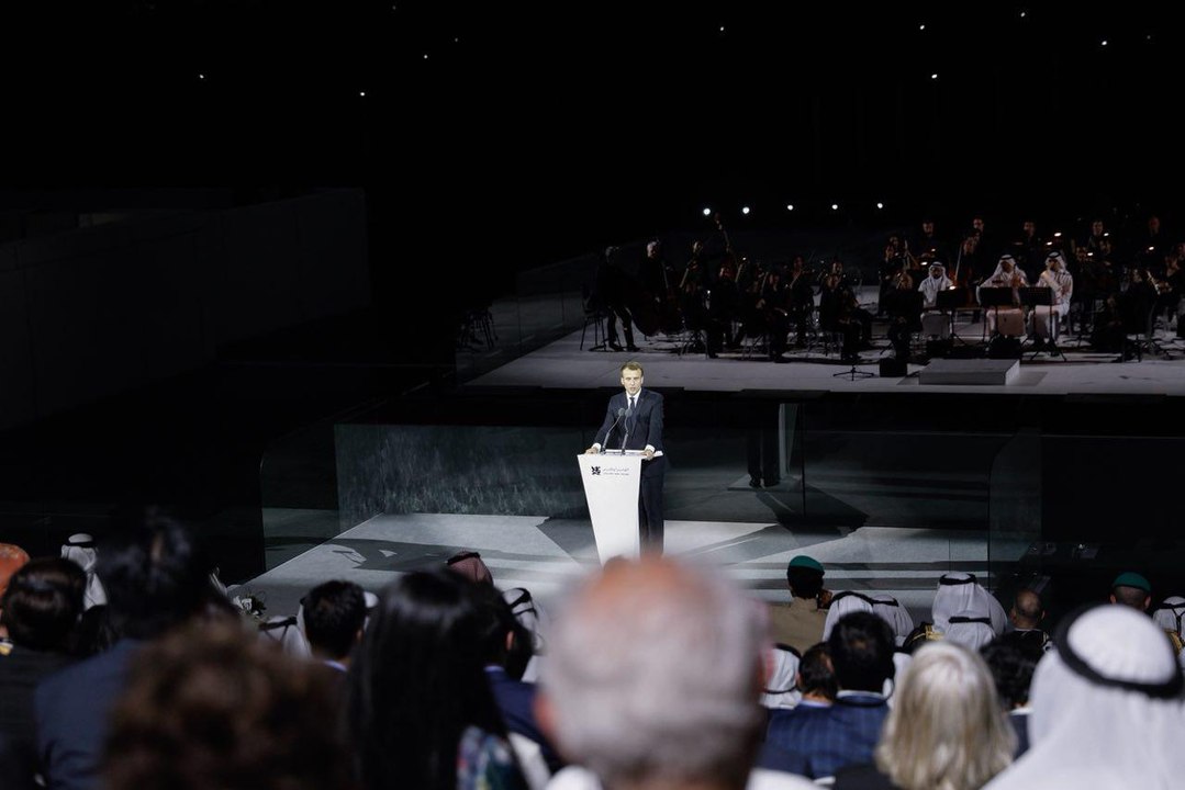 Discours du Président de la République, Emmanuel Macron, lors de l'inauguration du Louvre Abu Dhabi, Émirats arabes unies