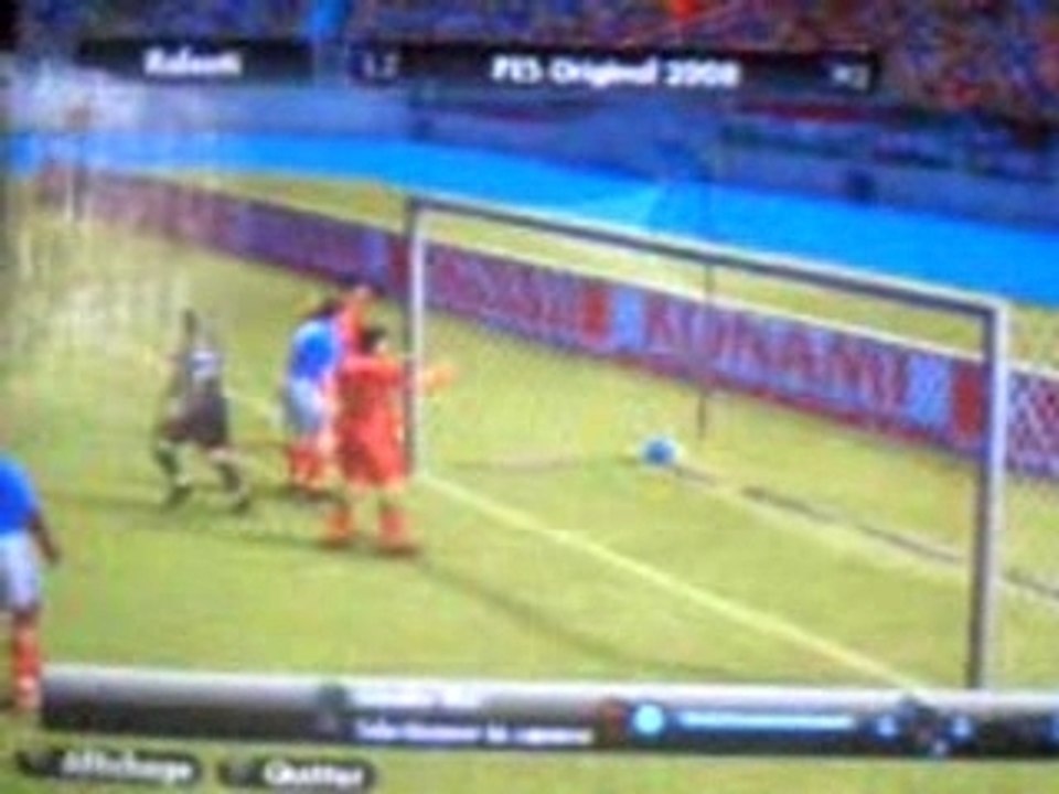 But du Portugal contre la France PES 2008
