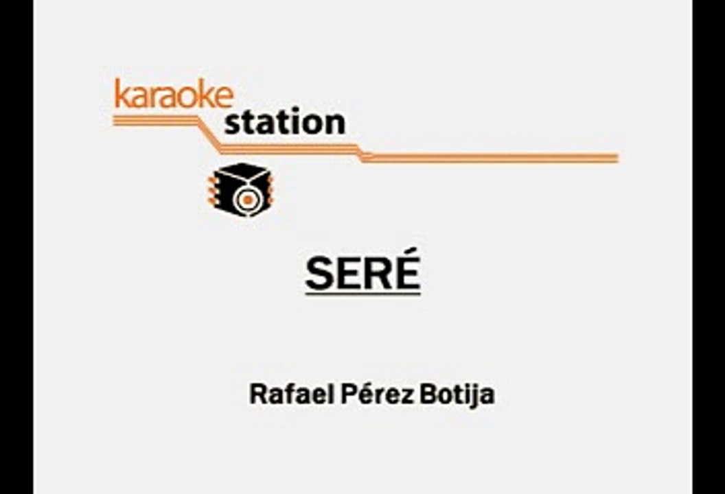 José José - Sere (Karaoke con voz guia)