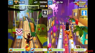 Subway Surfers Madagascar VS Las vegas iPad Gameplay for Children HD #88