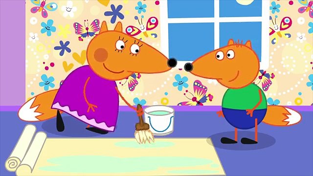 Fox Family Mega Bear child Draws Full Episodes! Teddy Bear in Washing Machine Nursery Rhymes