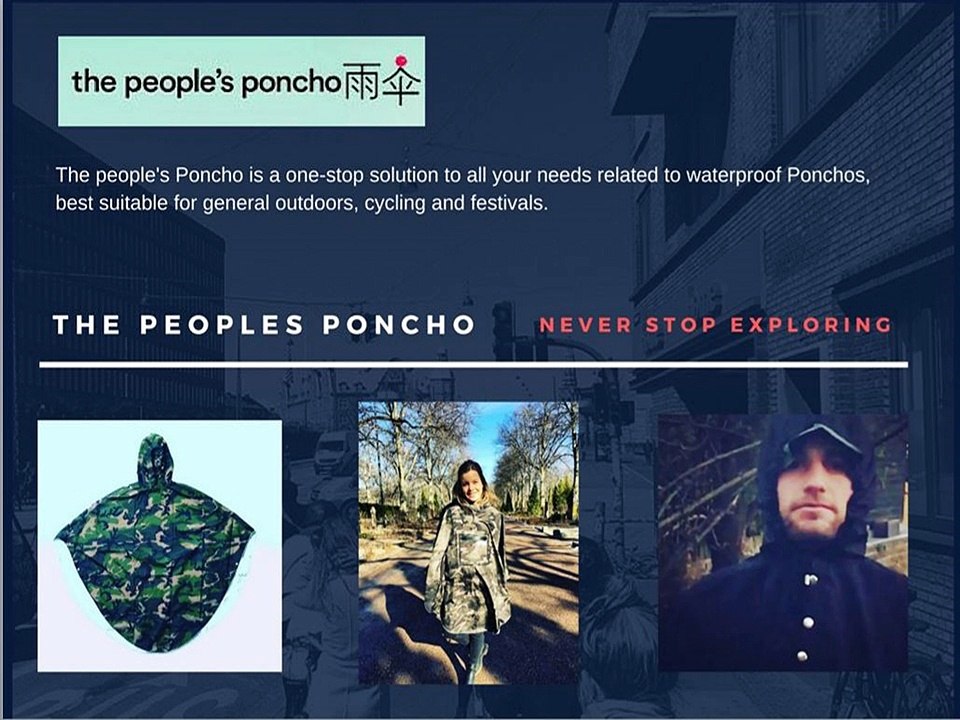 Best Luxury Ponchos for sale in UK - The People's Poncho