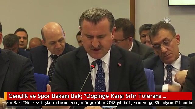 Gençlik ve Spor Bakanı Bak: Dopinge Karşı Sıfır Tolerans Prensibimizi Taviz Vermeksizin...