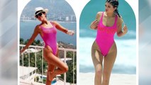 Kylie Jenner Steals Kris Jenner's 80's Bikinii