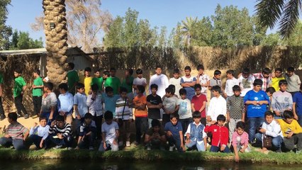 الجزء الثاني من الرحلة الأولى للمتفوقين  إلى النزل الريفي  في عنيزة 13 صفر 1439هجري