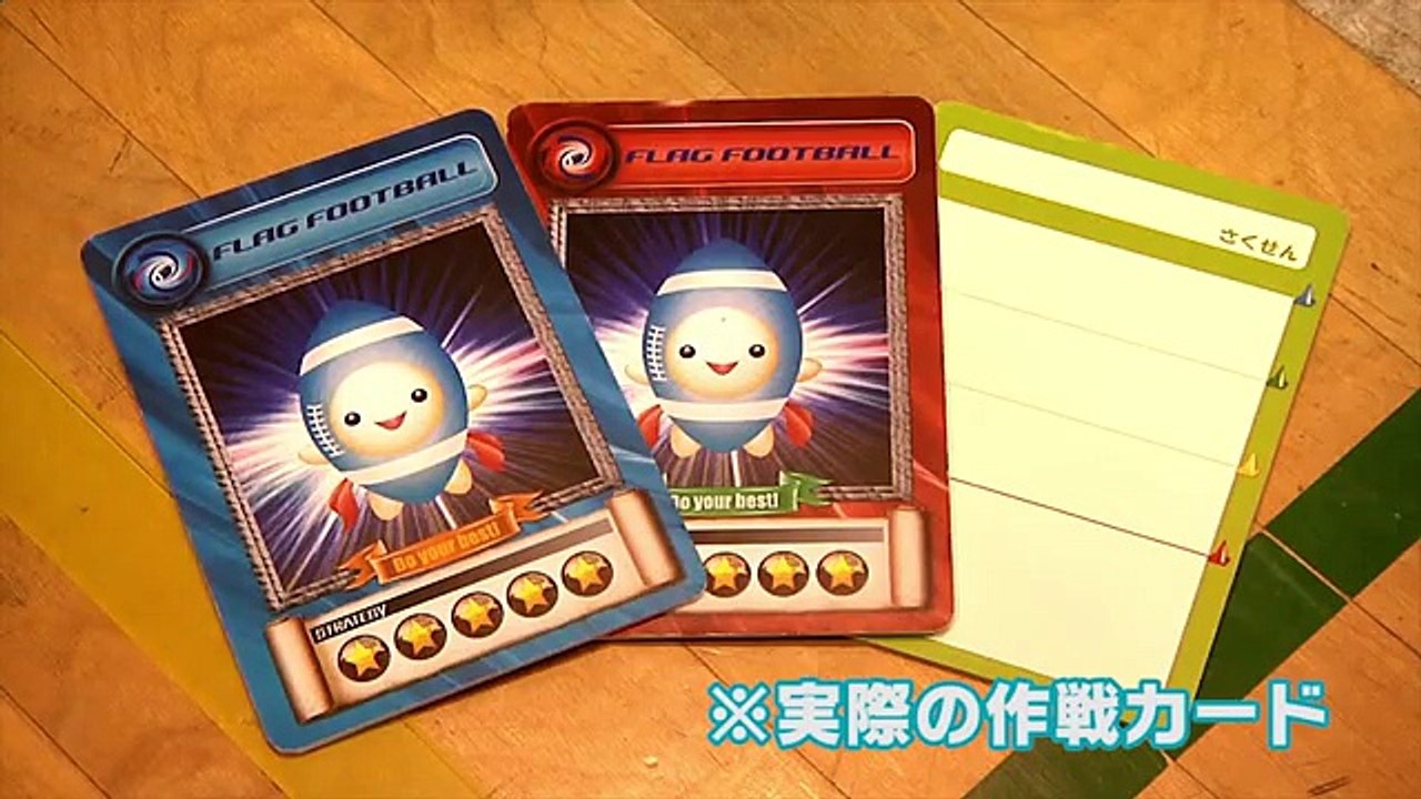 フラッグフットボール（小学校授業用の教材）