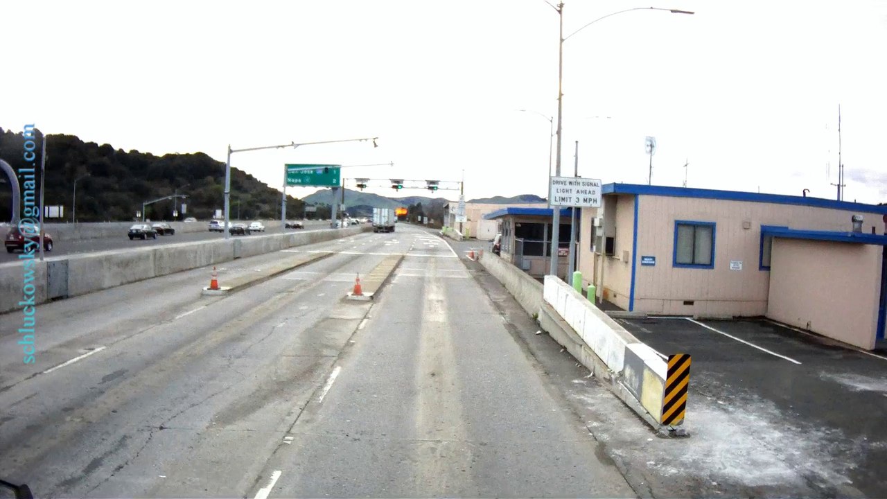 California Weight Watchers in Action///Weigh Station///DOT Scale House///I-80 West///LKW Waage USA