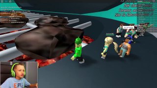 How to Escape the Giant Fat Guy Obby ?!? / Roblox