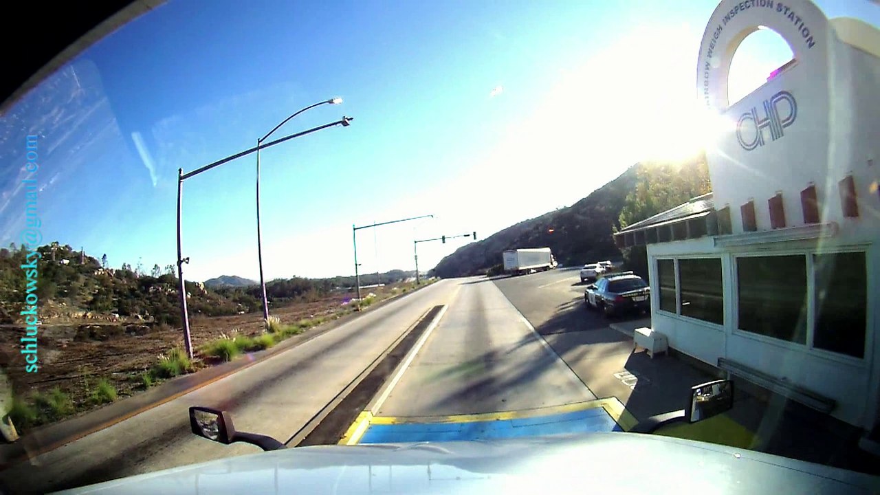 California Weight Watchers in Action///Weigh Station///DOT Scale///Scale House///I-15 South, near Temecula