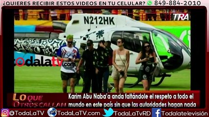 Karim Abu Nab'a anda faltándole el respeto a todo el mundo en este país-Lo Que Otros Callan-Video