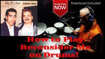How to play Narvel Felts - Reconsider Me (Drums Only) - by Joey McNew Nashville