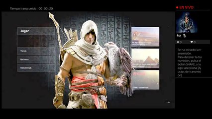 Transmisión de PS4 ASSASSiNS CRED ORIGINS (333)