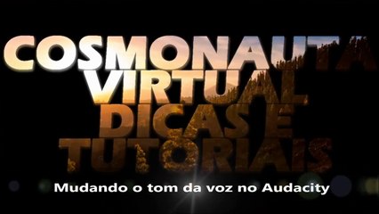 Como Mudar o Tom da Voz no Audacity