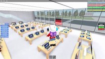 ROBLOX LETS PLAY APPLE STORE TYCOON | RADIOJH GAMES