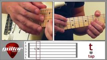 How to read guitar tabs (tablature )