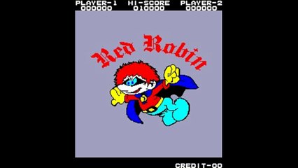 (first three levels) Red Robin, Elettronolo, 1984, arcade
