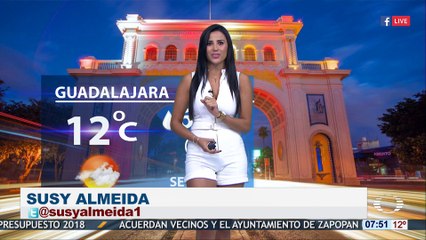 Susana Almeida Pronostico del Tiempo 8 de Noviembre de 2017 1