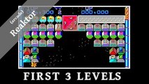 (first three levels) Reaktor, Zilec, 1987, arcade