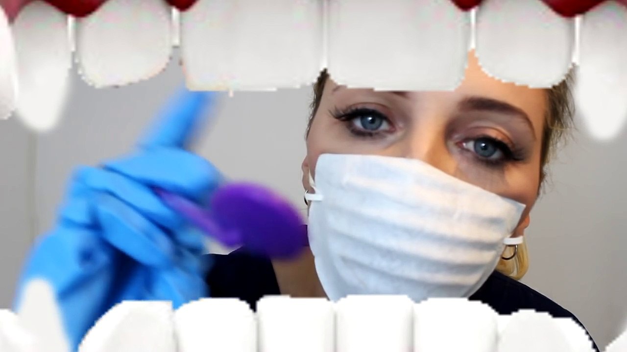 Asmr Dentist Roleplay Teeth Cleaning!
